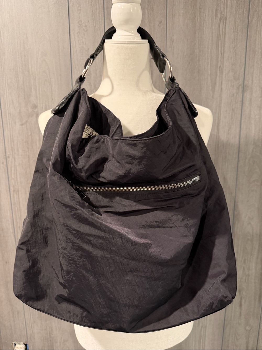 Black Hobo Shoulder Bag